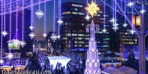 福岡　博多駅・キャナルシティ博多・天神のクリスマスイルミネーション